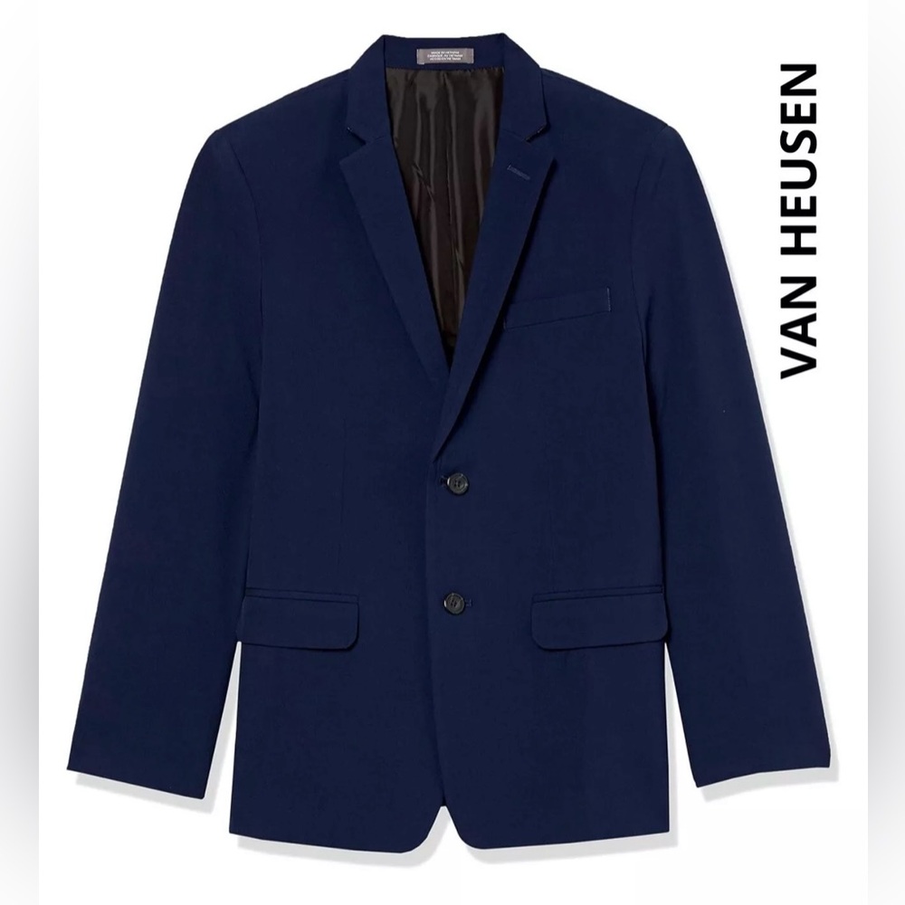 VAN HEUSEN Boys' Flex Stretch Suit Jacket. Size10 Husky. Retail $90 New!